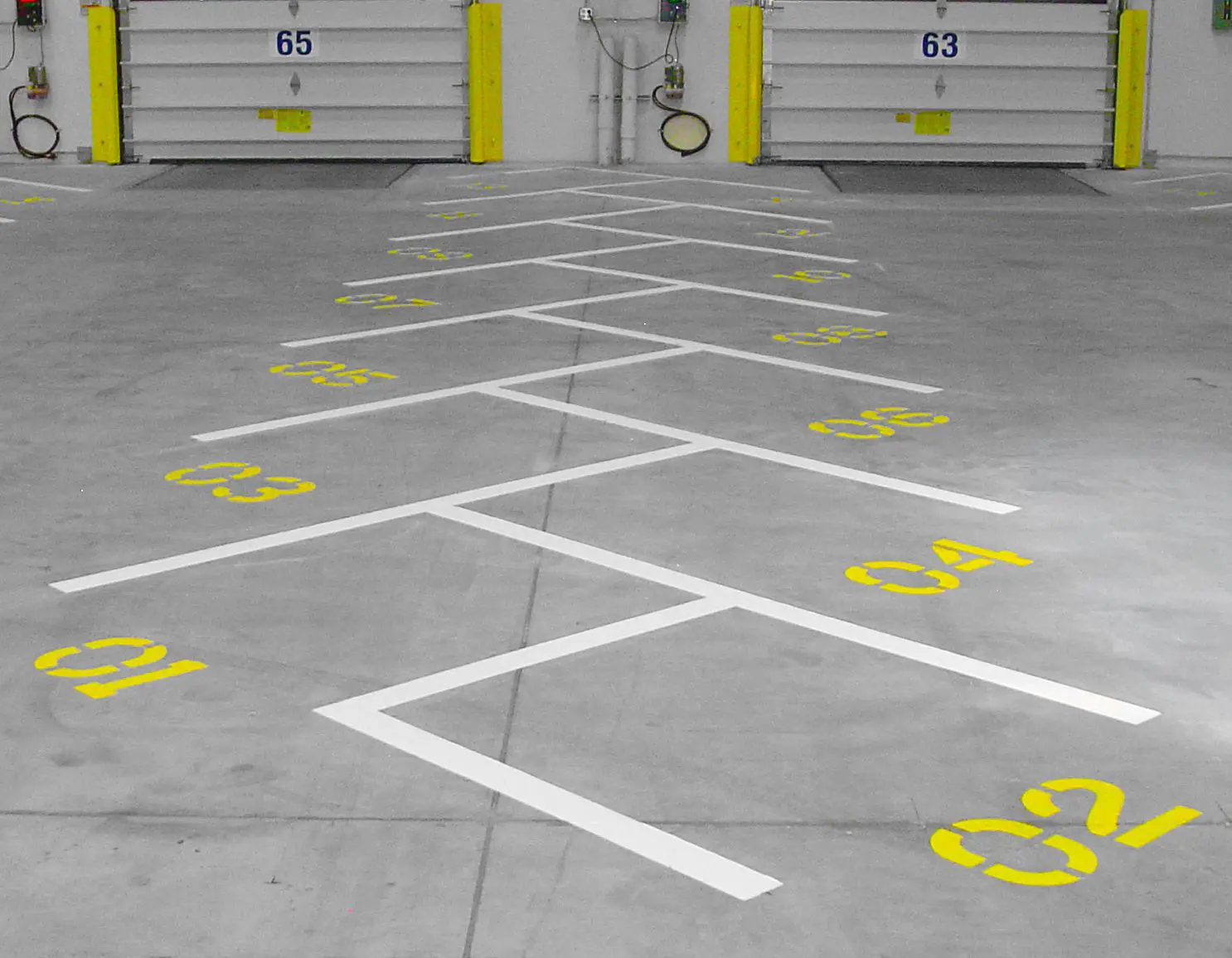 Line Striping Layout