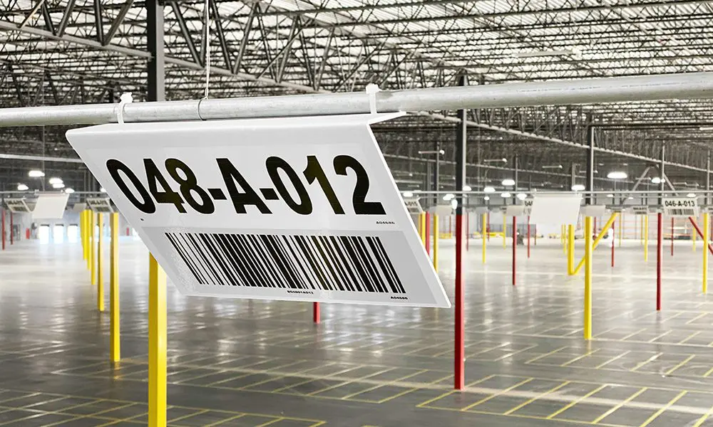 Hanging Barcode Signs