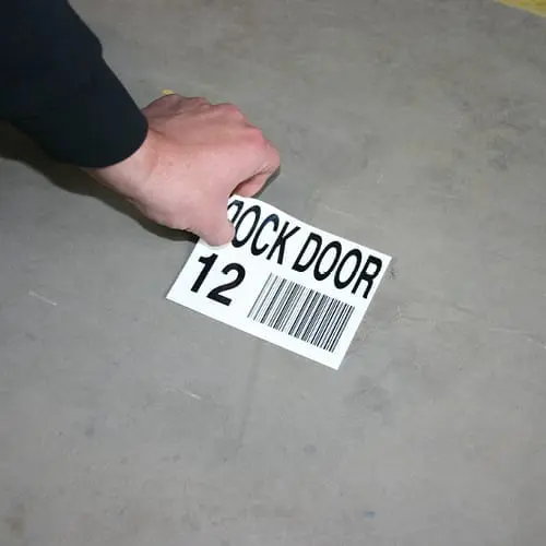Adhesive Floor Labels and Floor Labeling Services