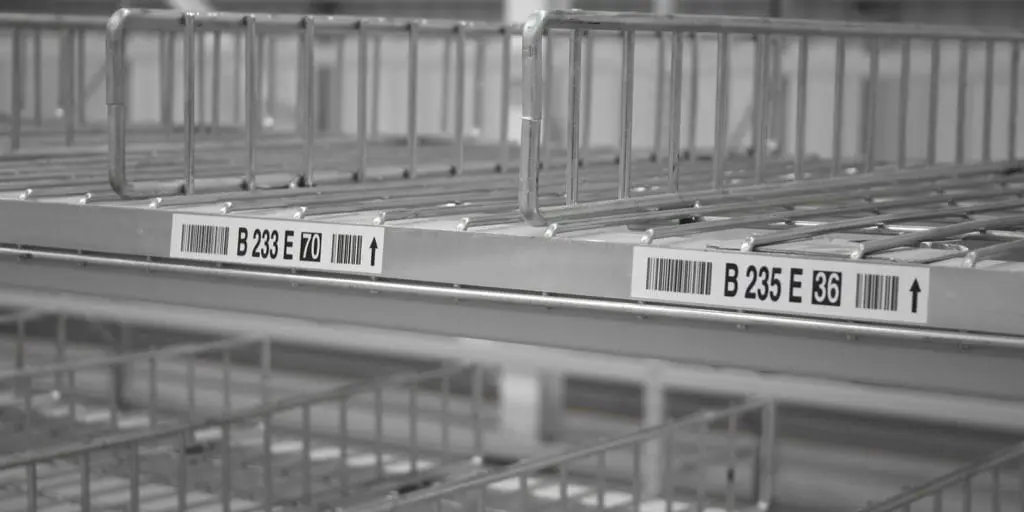 Barcode Shelf Labels