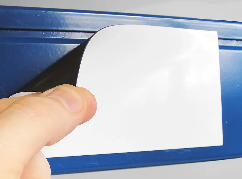 Blank Magnetic Labels