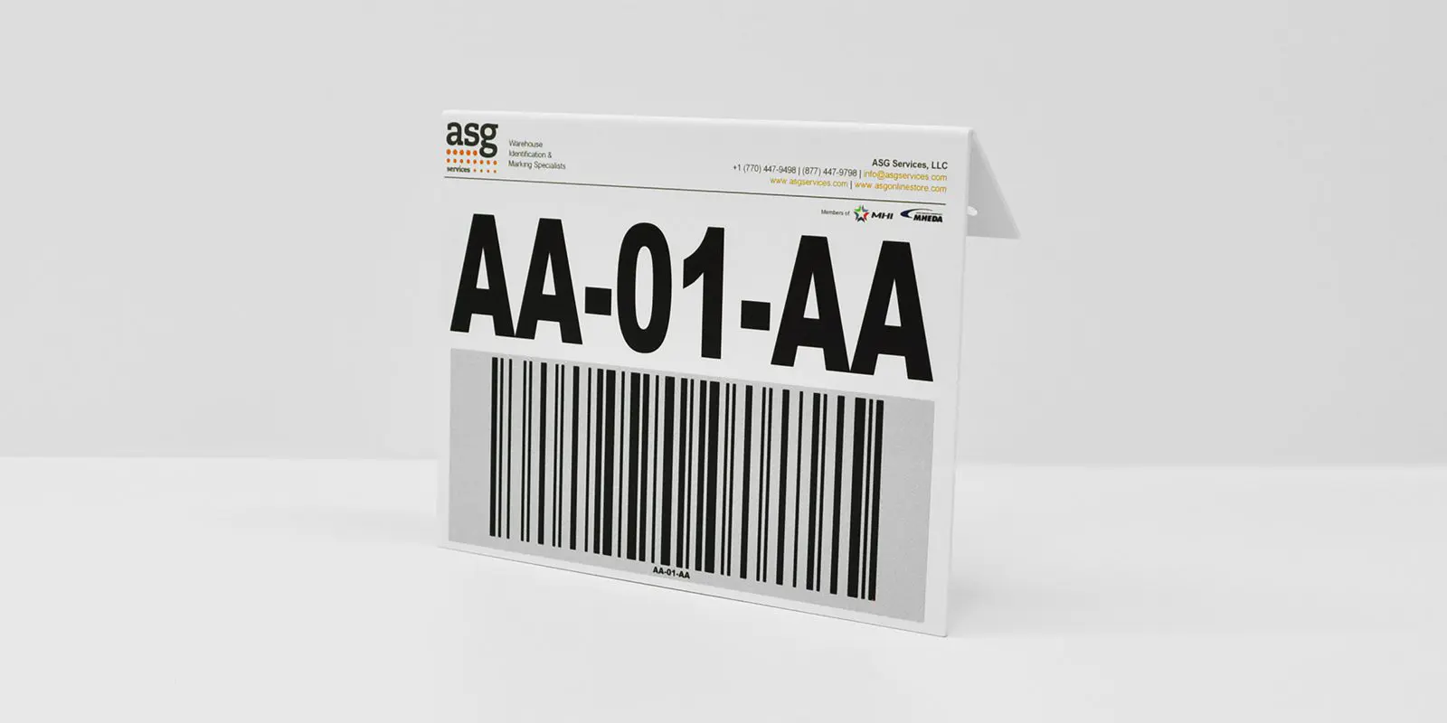Branded Barcode Sign Logo