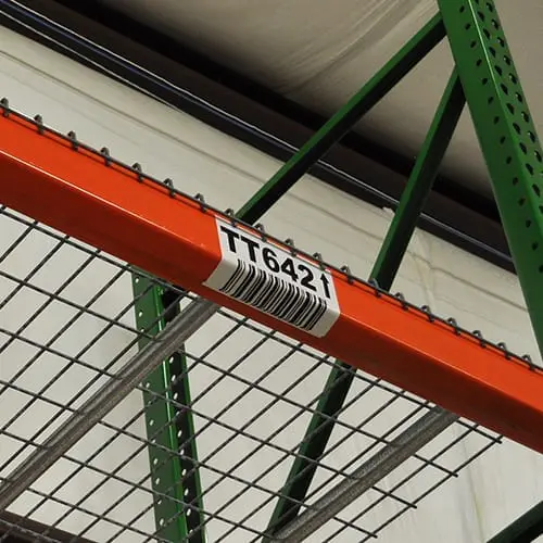 Long Range Pallet Rack Labels