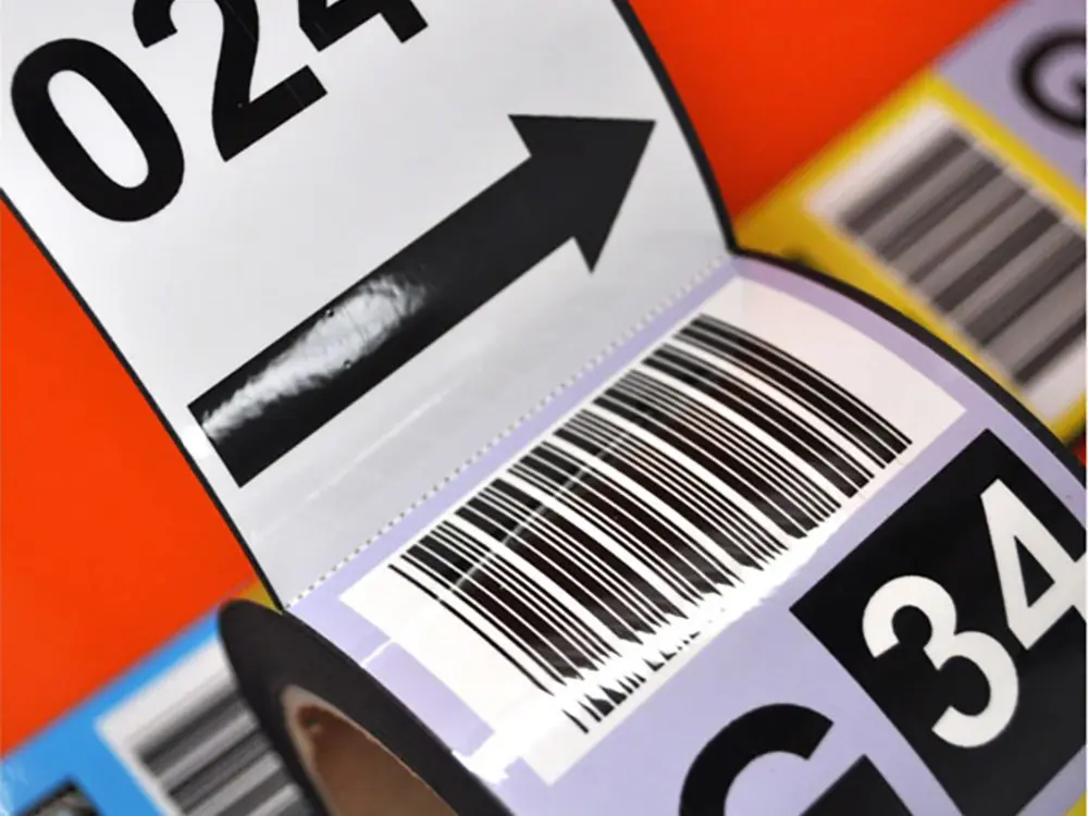 Perforated Magnetic Label