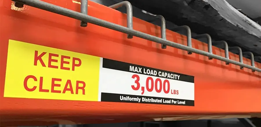 Rack Flue Labels Rack Flue Labels