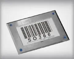 Floor Label Screw Down Medium Frame