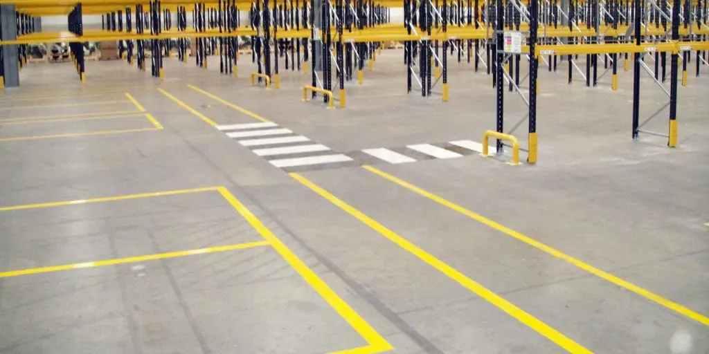 Warehouse Line Striping Tampa