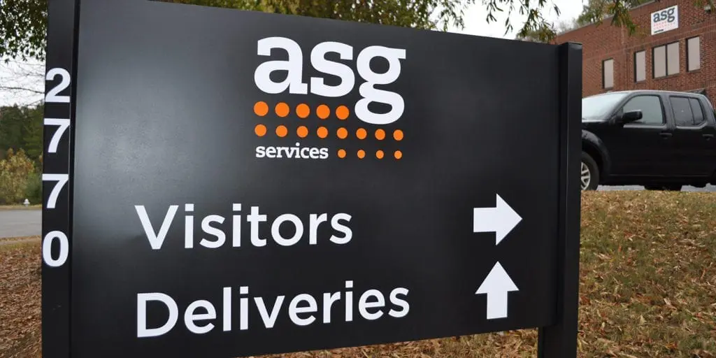 ASG Services Sign