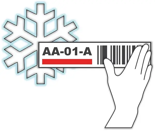 Freezer Label Icon