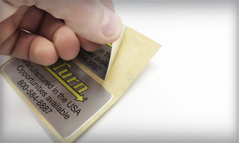 Adhesive Foil Labels