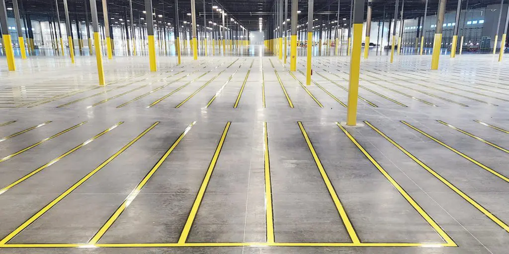 Clear-Coat Floor Marking