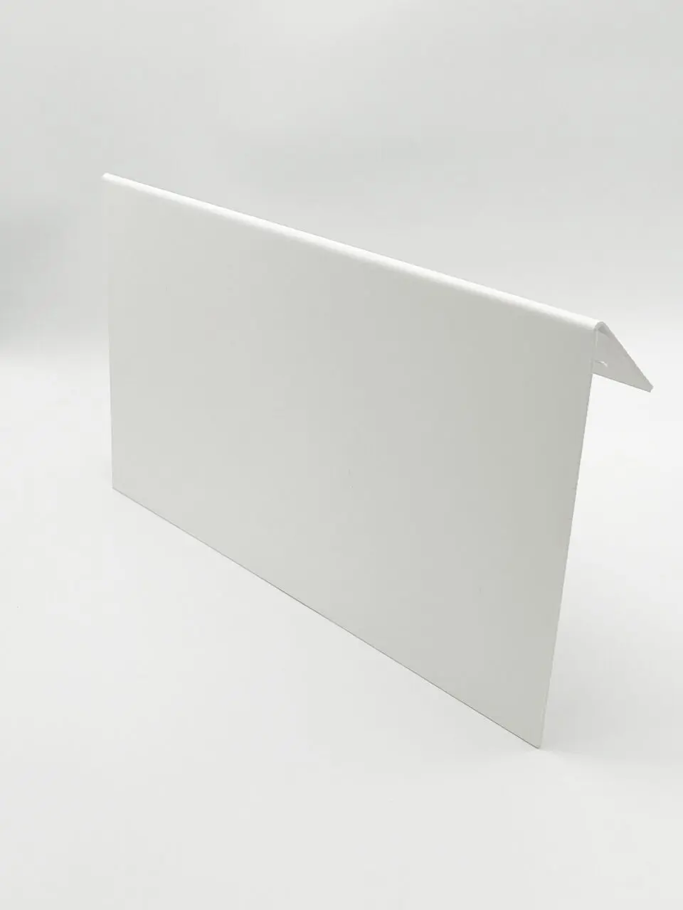 9x16 Barcode Sign Blank White