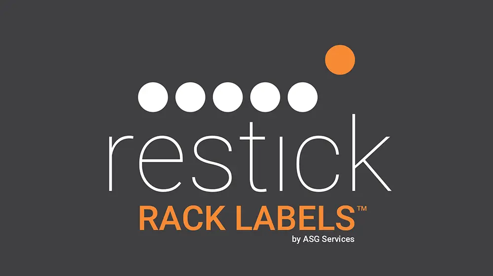 Restick Rack Labels Logo