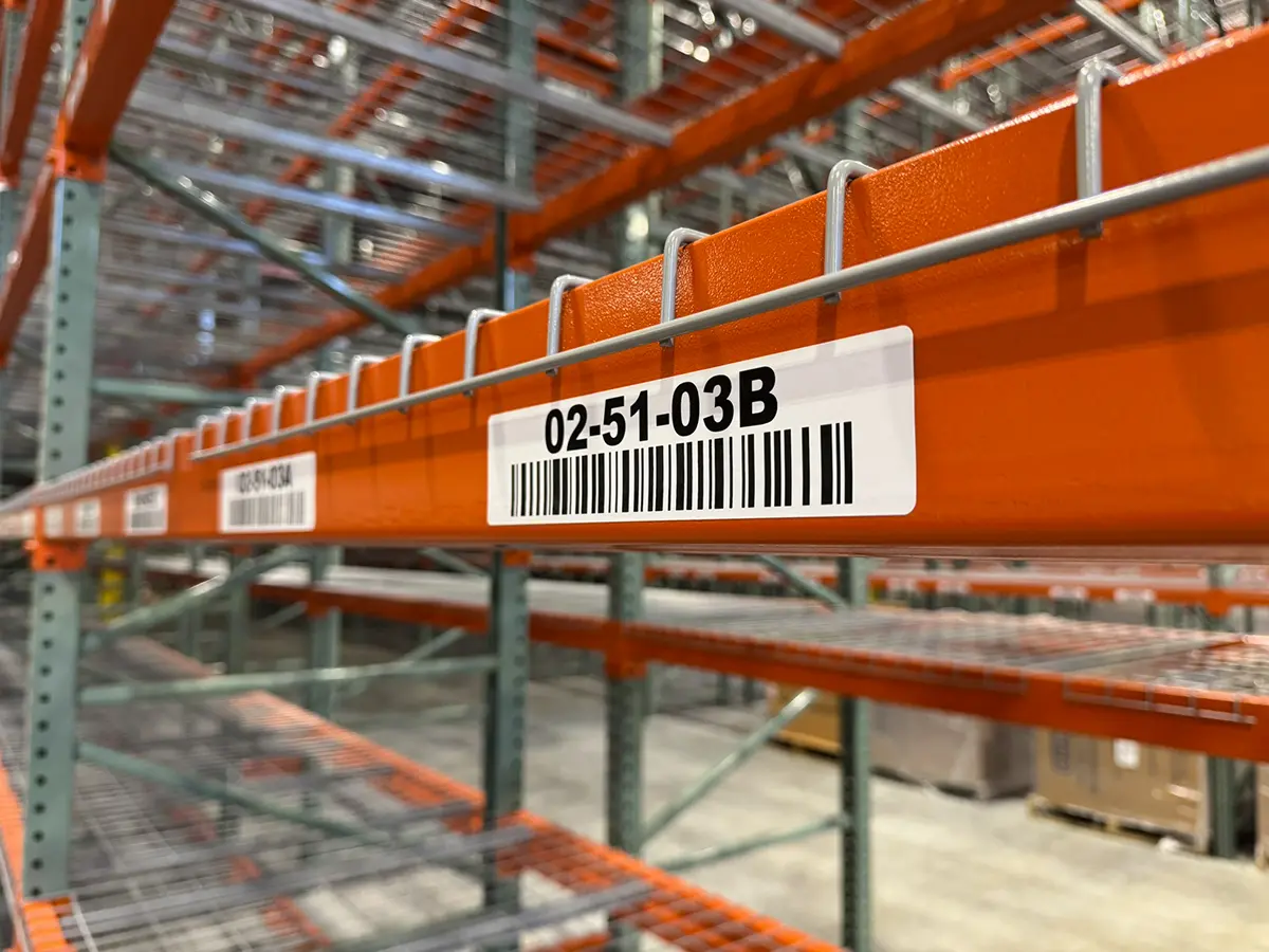 Waterfall Wire Deck Label