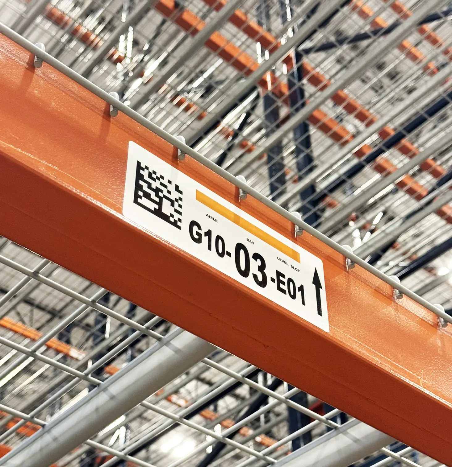 Pallet Rack Label