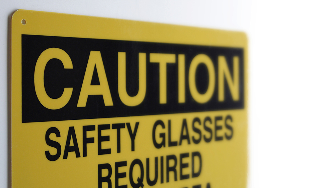 Warehouse 5s Safety Sign