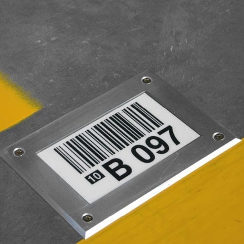 Metal Frame Floor Labels