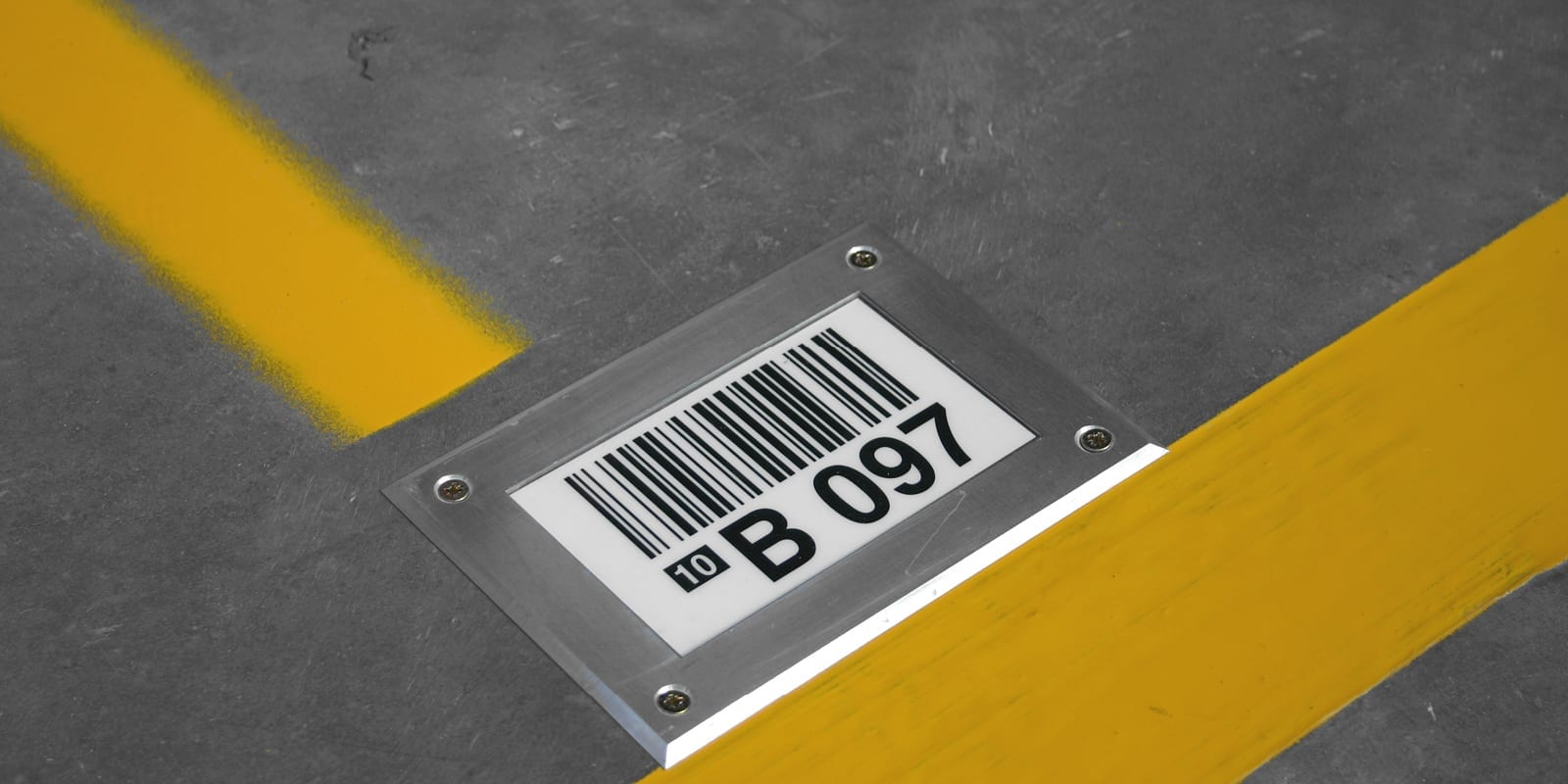 Metal Frame Floor Labels - ASG Services