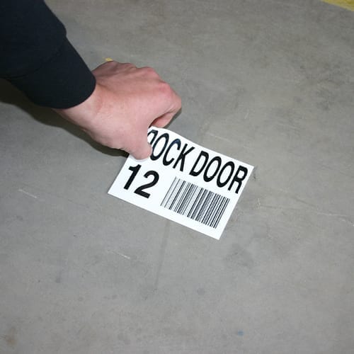 Adhesive Floor Labels