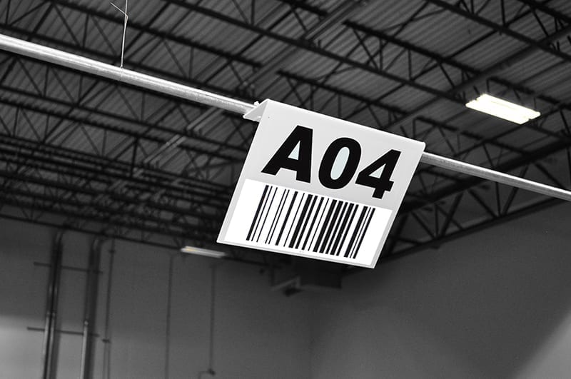 Barcode Hanging Sign