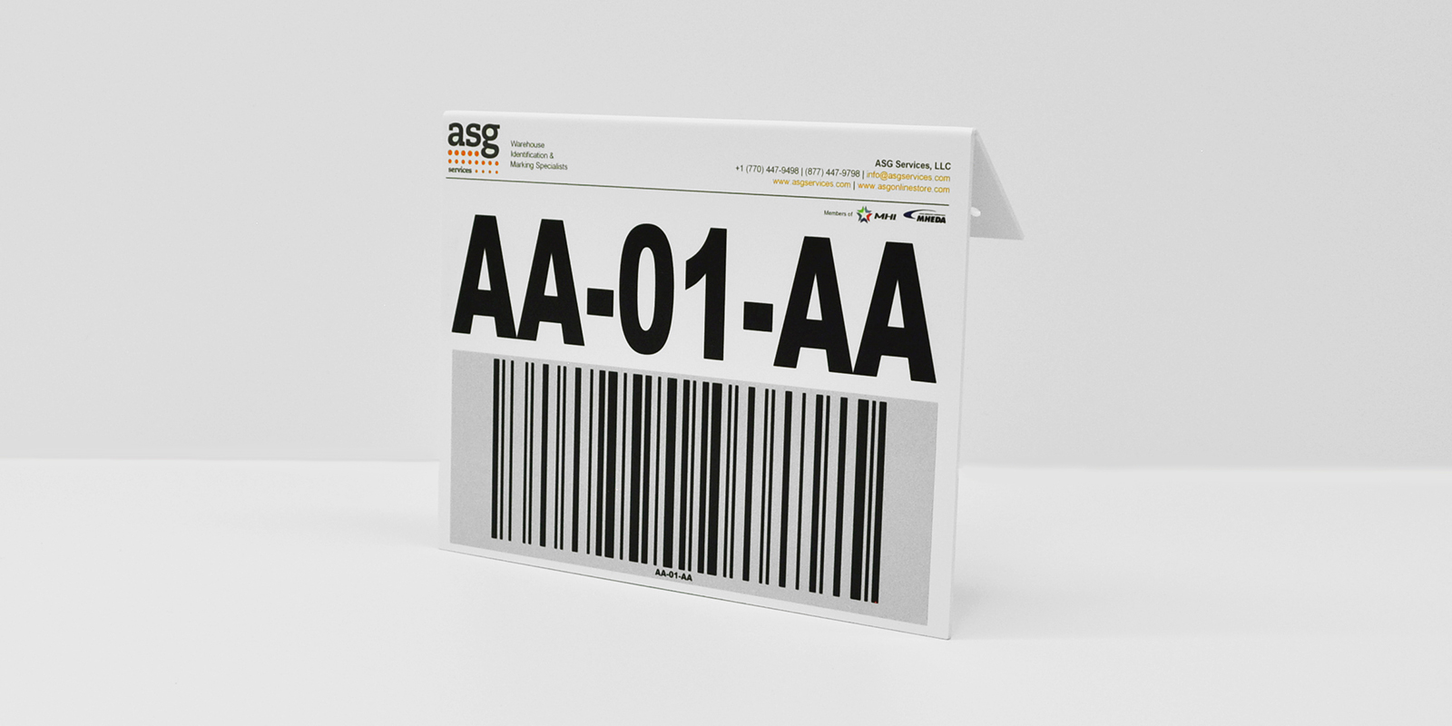 Branded Barcode Sign Logo