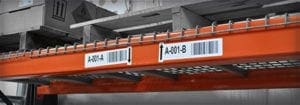 Rack Label Cover Up for Pallet Racking - ASG Services