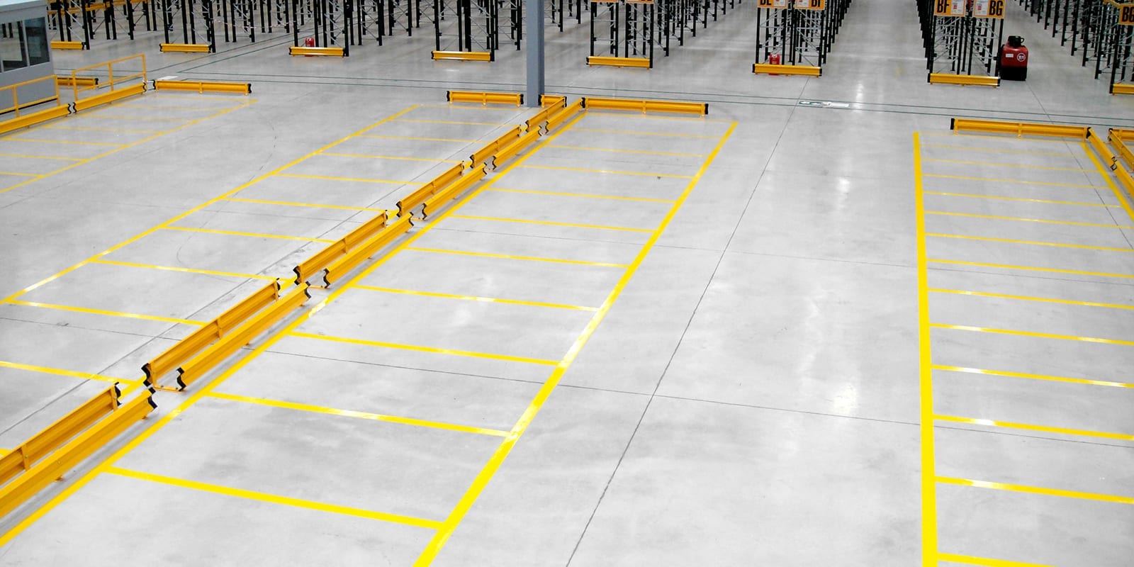 Embedded Floor Striping