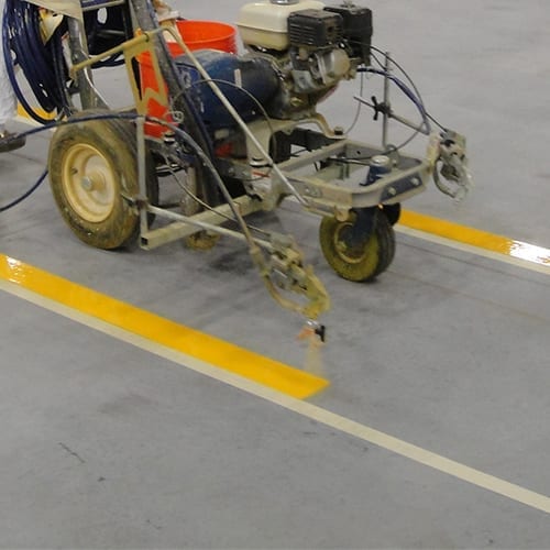 Epoxy Floor Striping