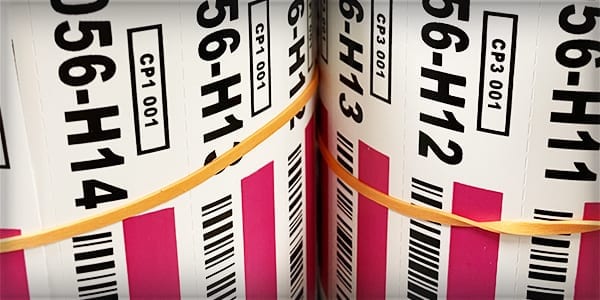 Warehouse Label Rolls
