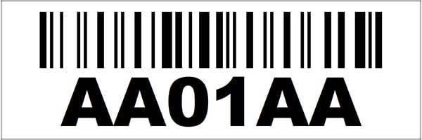 2x6 Linear Barcode