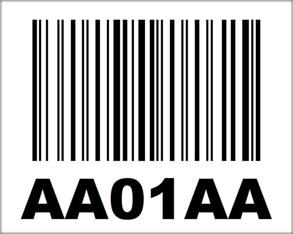 4x5 Linear Barcode