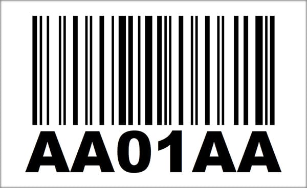 4x6.5 Linear Barcode