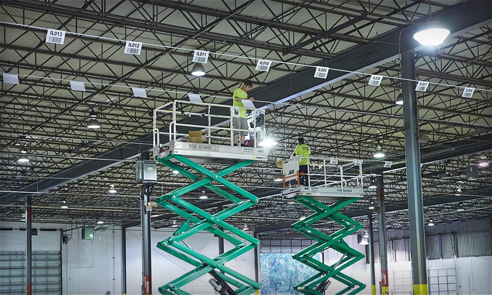 Warehouse Sign Installation