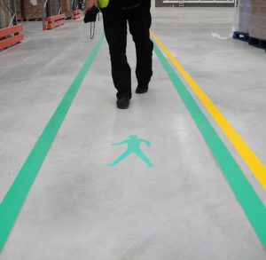 Pedestrian Walkway Striping