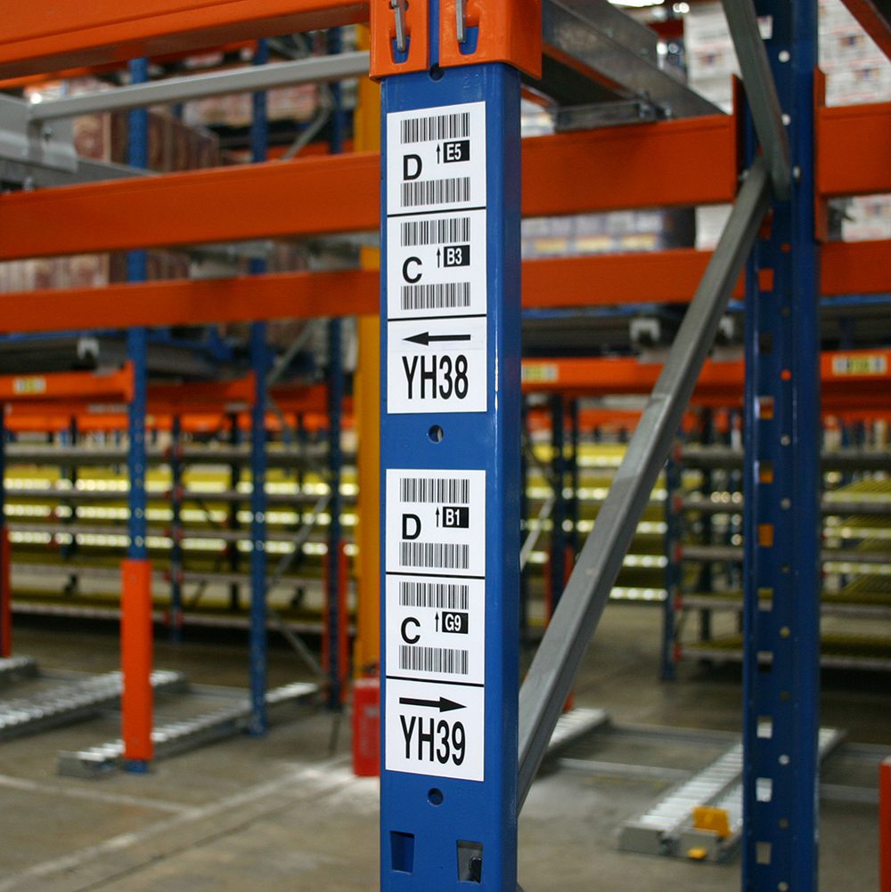 Rack Frame Labels