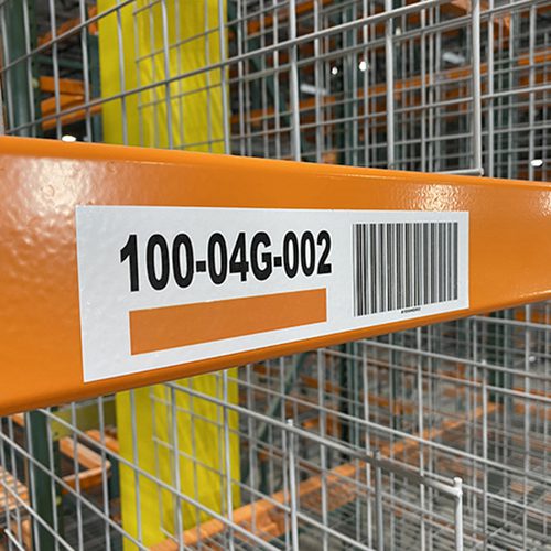 Types of Rack Labels Used in Distribution Centers